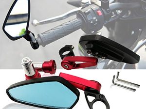 Rétroviseur universel 7/8" pour guidon de moto