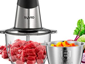 Syvio Robot culinaire avec 2 bols