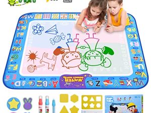 Agomttv Water Doodle Mat Dessin Enfants Peinture