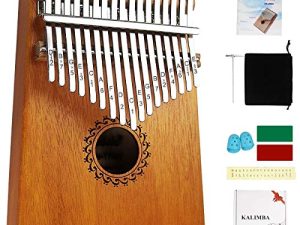 FLSEPAMB Kalimba Piano à pouce 17 touches