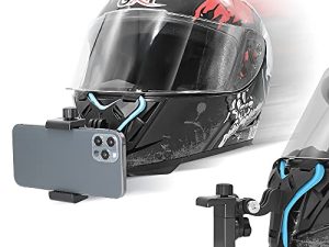 Support de jugulaire pour casque de moto
