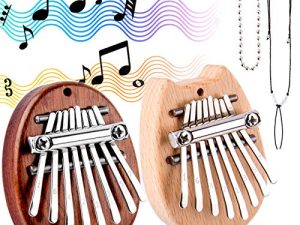 QUACOWW 2 Packs Kalimba Pouce Piano 8