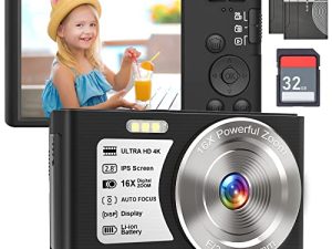 Appareil photo numérique 4K pour enfants