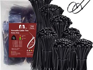 Lot de 700 attaches à glissière de