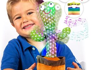 Chuchik Dancing Talking Cactus Jouet pour bébés