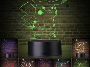 JIAKAI 3D Illusion LED Veilleuse