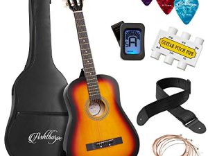 Ensemble de guitare acoustique pour débutant Ashthorpe