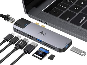 Adaptateurs de concentrateur USB C pour MacBook