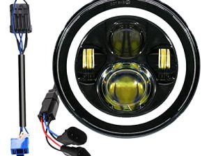 Phare super lumineux DOT 7 pouces avec