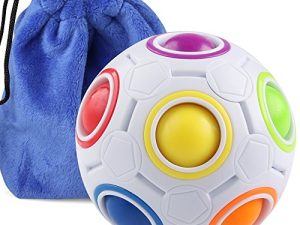 Coogam Rainbow Puzzle Ball avec pochette Jeu