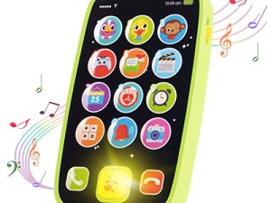 HISTOYE Bébé Jouet Téléphone pour 1 2