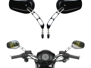 Motobiker Rétroviseurs latéraux de moto compatibles avec