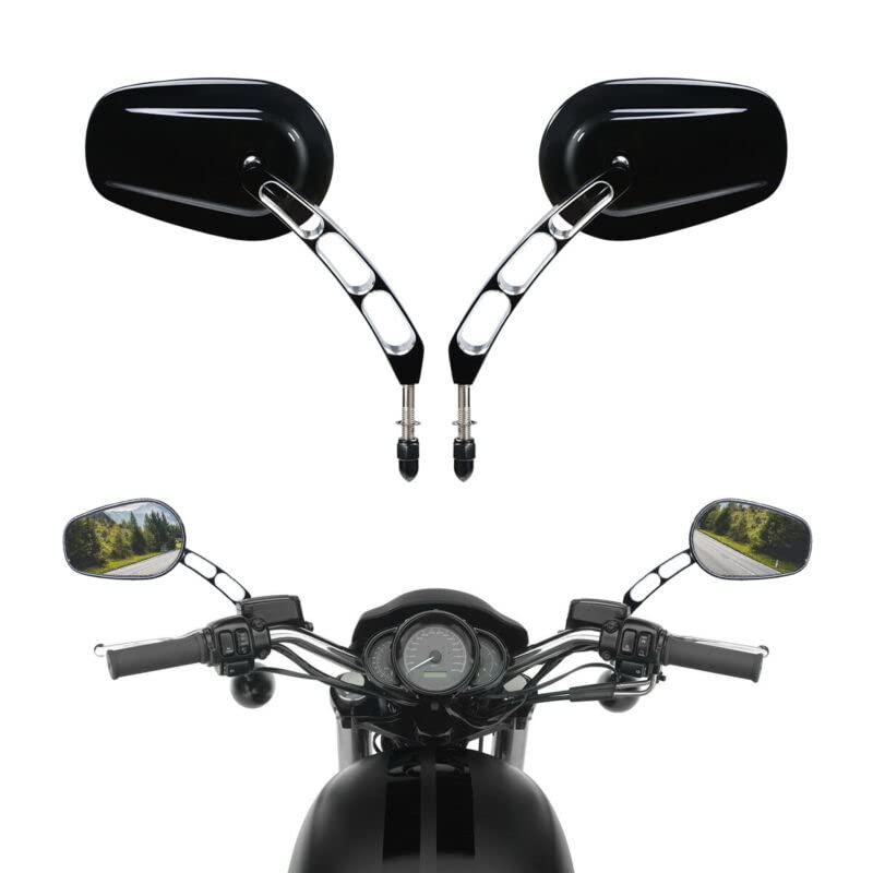 Motobiker Rétroviseurs latéraux de moto compatibles avec