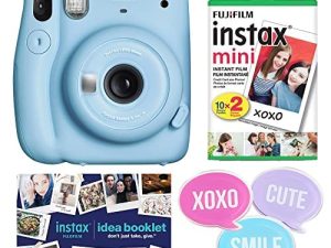 Fujifilm Instax Mini 11 Blue Holiday Bundle