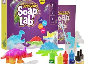 Kit de fabrication de savon Dino pour