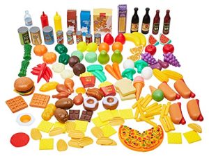 Amazon Basics Pretend Toy Play Food Set