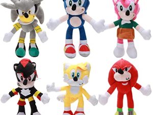 6 pièces en peluche ensemble 12in animaux