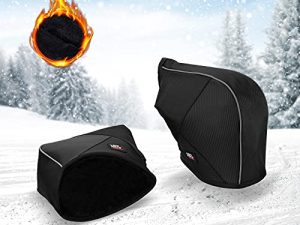 Kemimoto Gants de guidon universels pour motoneige