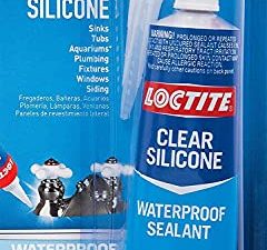 Henkel 908570 Mastic étanche en silicone transparent