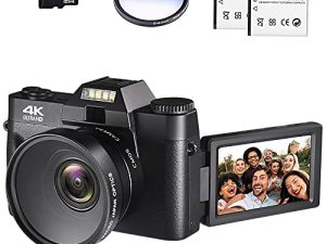 Caméra de vlogging numérique 4K pour caméscope