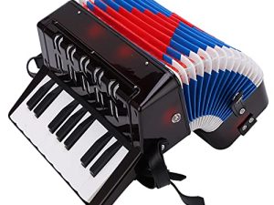 Piano Accordéon 17 Touches 8 Basses Débutant