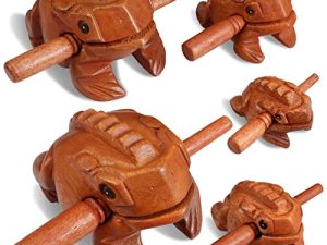 Ensemble de 5 instruments de percussion Grenouille