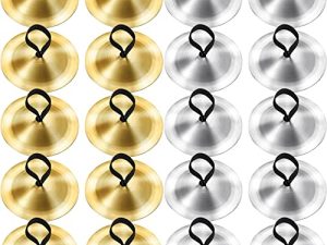20 Pièces Doigt Cymbales Danse Du Ventre