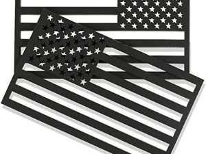 UYYE 3D Drapeau américain Emblème Autocollant Découpé