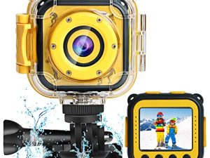 PROGRACE Appareil photo pour enfants Jouet étanche