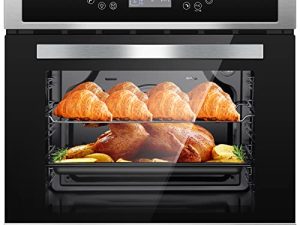 AMZCHEF Four mural simple 24 "fours électriques
