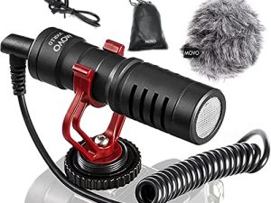 Microphone vidéo universel Movo VXR10 avec support