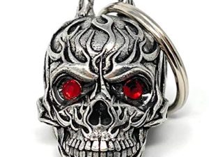 Bravo Bells Flame Skull Diamond Bell -