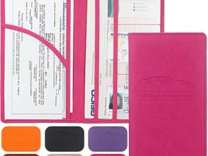 Titulaire d'immatriculation et d'assurance de voiture