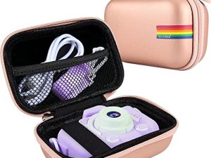 Leayjeen Étui pour appareil photo pour enfants