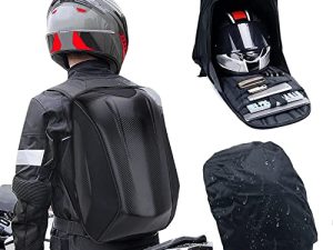 Sac à dos de moto étanche coque