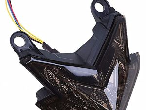 TEBOCR Feu arrière de moto intégré avec