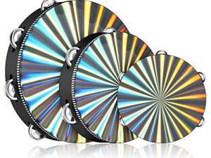 Tambourin Radiant 3 Pièces Tambourins pour Adultes