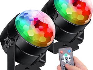 [2-Pack] Lumières de fête activées par le