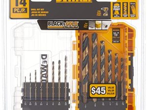 DEWALT Jeu de mèches