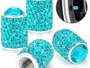 ToBeQueen Bling Lot de 4 caches de