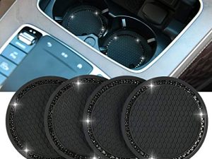 Valleycomfy Lot de 4 sous-verres de voiture
