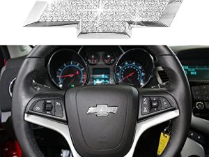 Vonluxsue Bling Volant Emblème Nœud Papillon pour