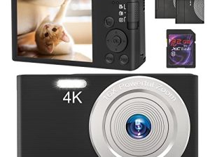 Appareil photo numérique 4K 48MP Appareil photo