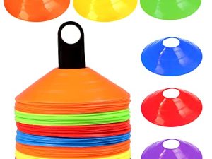 DYaprigo Lot de 60 cônes de football