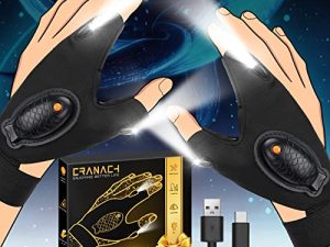 Gants de lampe de poche rechargeables pour