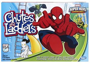 Hasbro Gaming Marvel Spider-Man Web Warriors Chutes