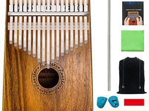 Anordsem Kalimba Thumb Piano 17 Touches