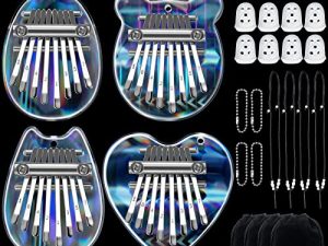 24 PCS 8 Touches Mini Kalimba Piano