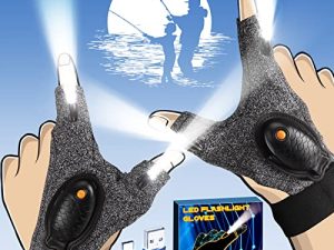 PARIGO Lampe de poche LED rechargeable Gants