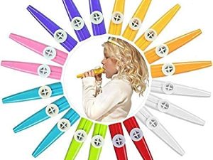 Paquet de 48 instruments de musique Kazoos